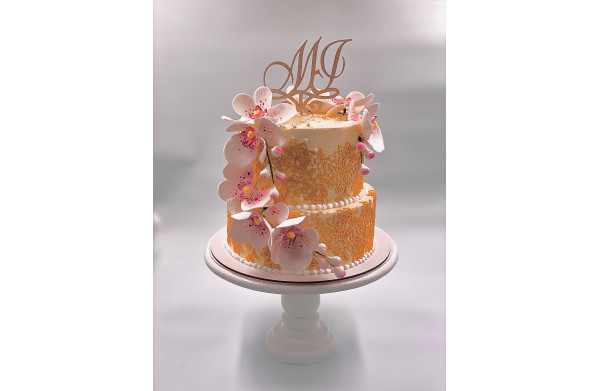 Фото Замовити Весільний торт "ВТ 1012"