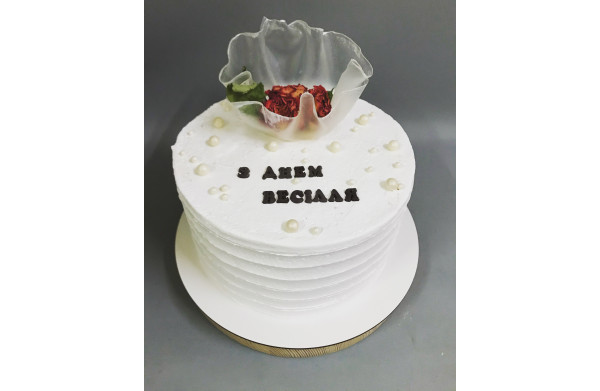 Фото Замовити Весільний торт "ВТ 1001"