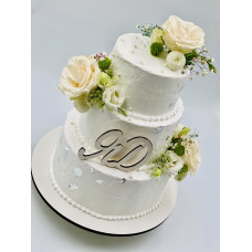Фото Весільний торт "ВТ 1013"