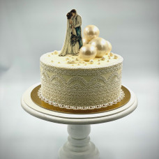 Фото Весільний торт "ВТ 1009"