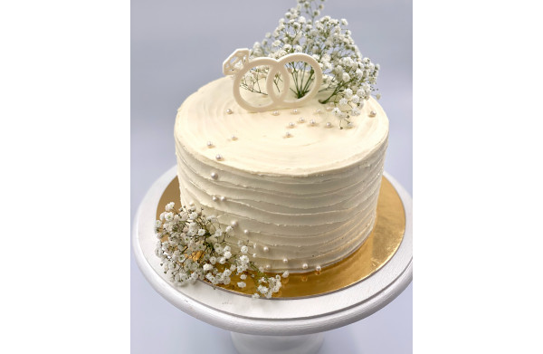 Фото Замовити Весільний торт "ВТ 1008"